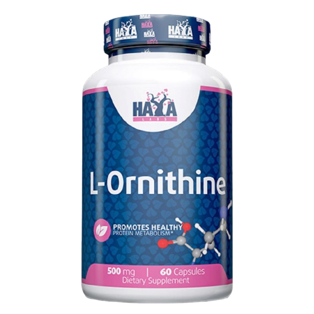 Аминокислотный комплекс HaYa Labs L-Ornithine 500 mg 60 caps