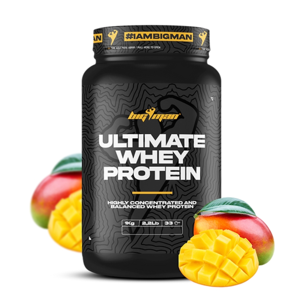 Протеин BIG MAN Ultimate Whey Protein Сывороточный протеин 1000 g Манго