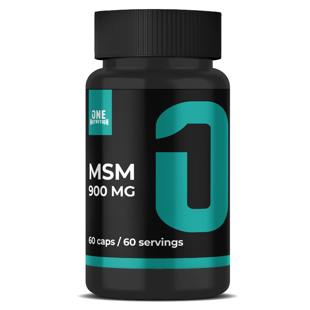 Средство для сустава и связок ONE NUTRITION МСМ (MSM) Хондропротектор для суставов 60 капсул