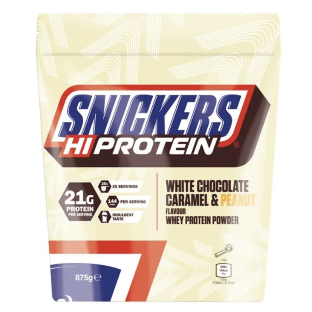 Протеин SnickersHi Protein powder 875 g Белый шоколад