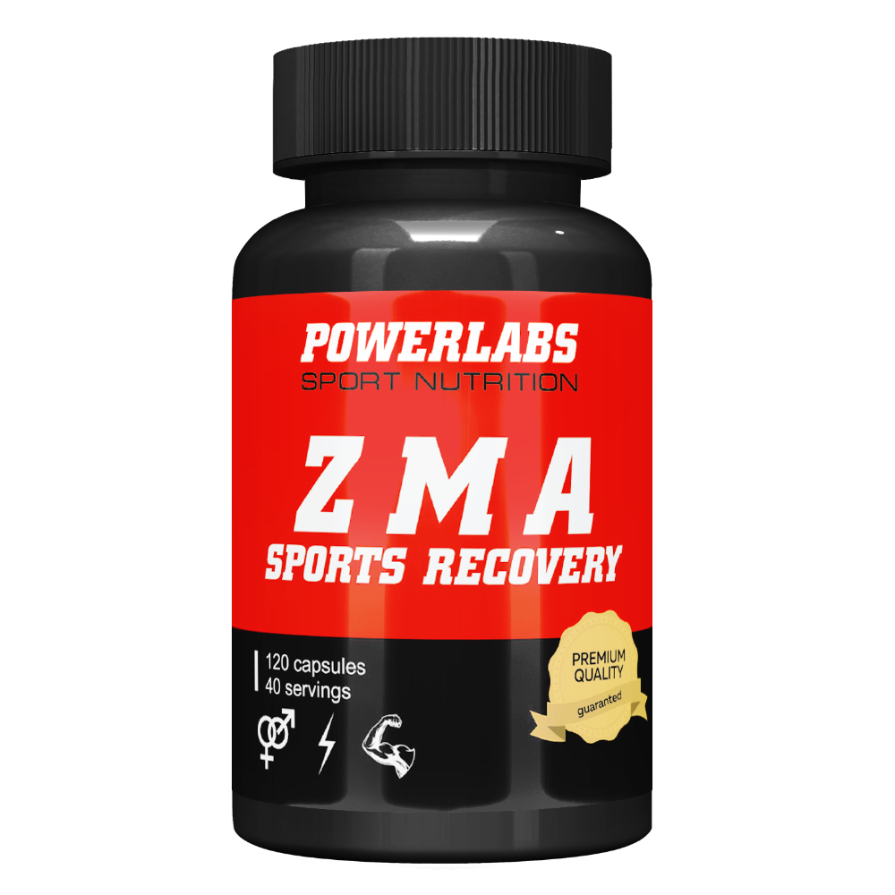 Повышение тестостерона PowerLabs ZMA 120 caps