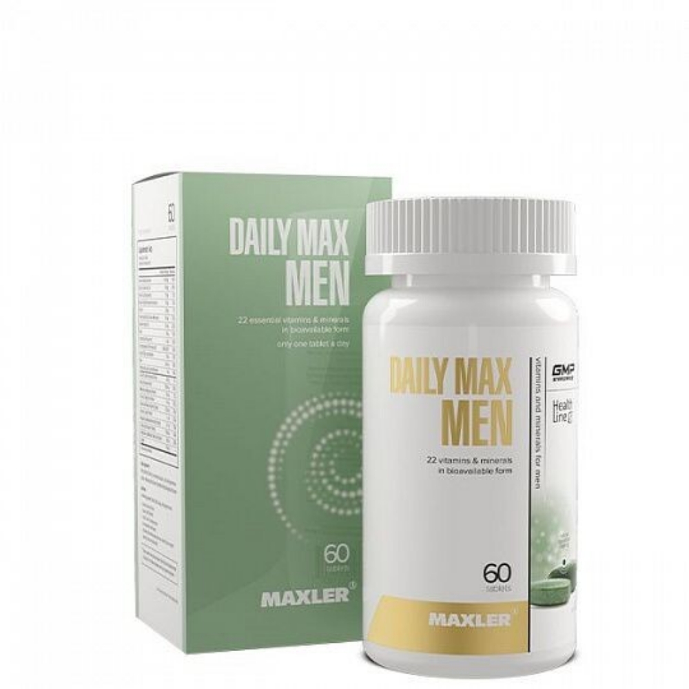 Витамины Maxler Daily Max Men Витамины для мужчин 60 tabs