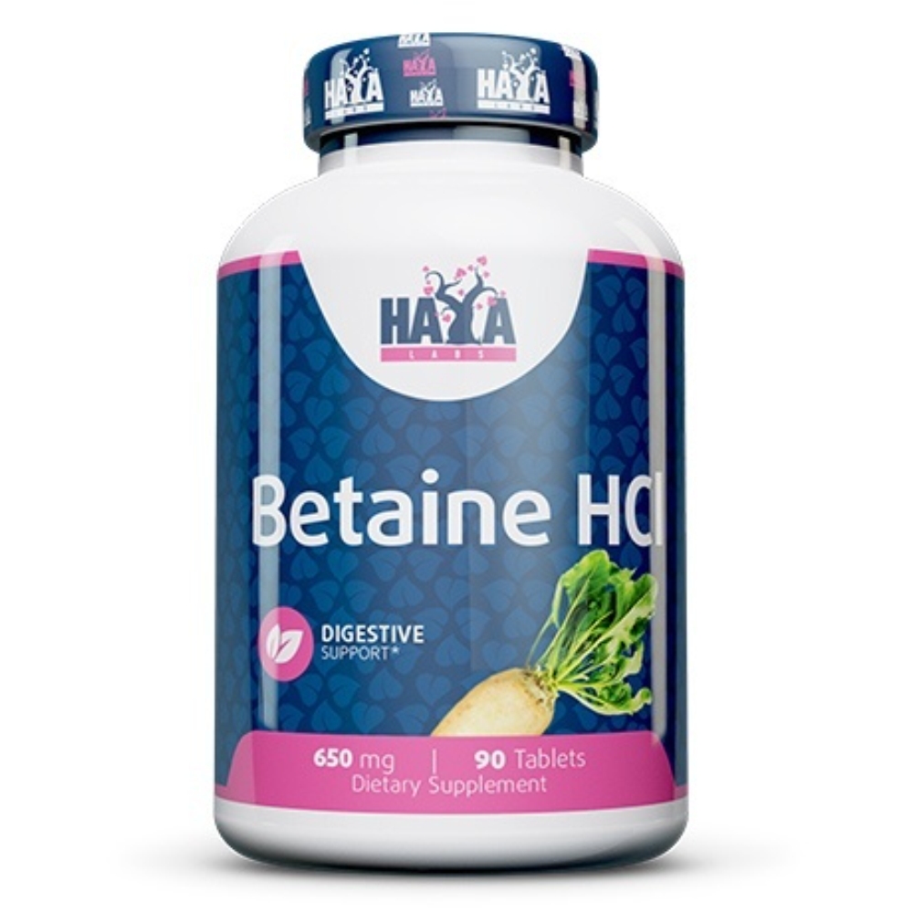 Аминокислотный комплекс HaYa Labs Betaine HCL 650 mg 90 tab