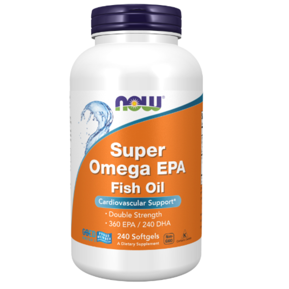 Витамины NOW Super Omega EPA 240 softgels