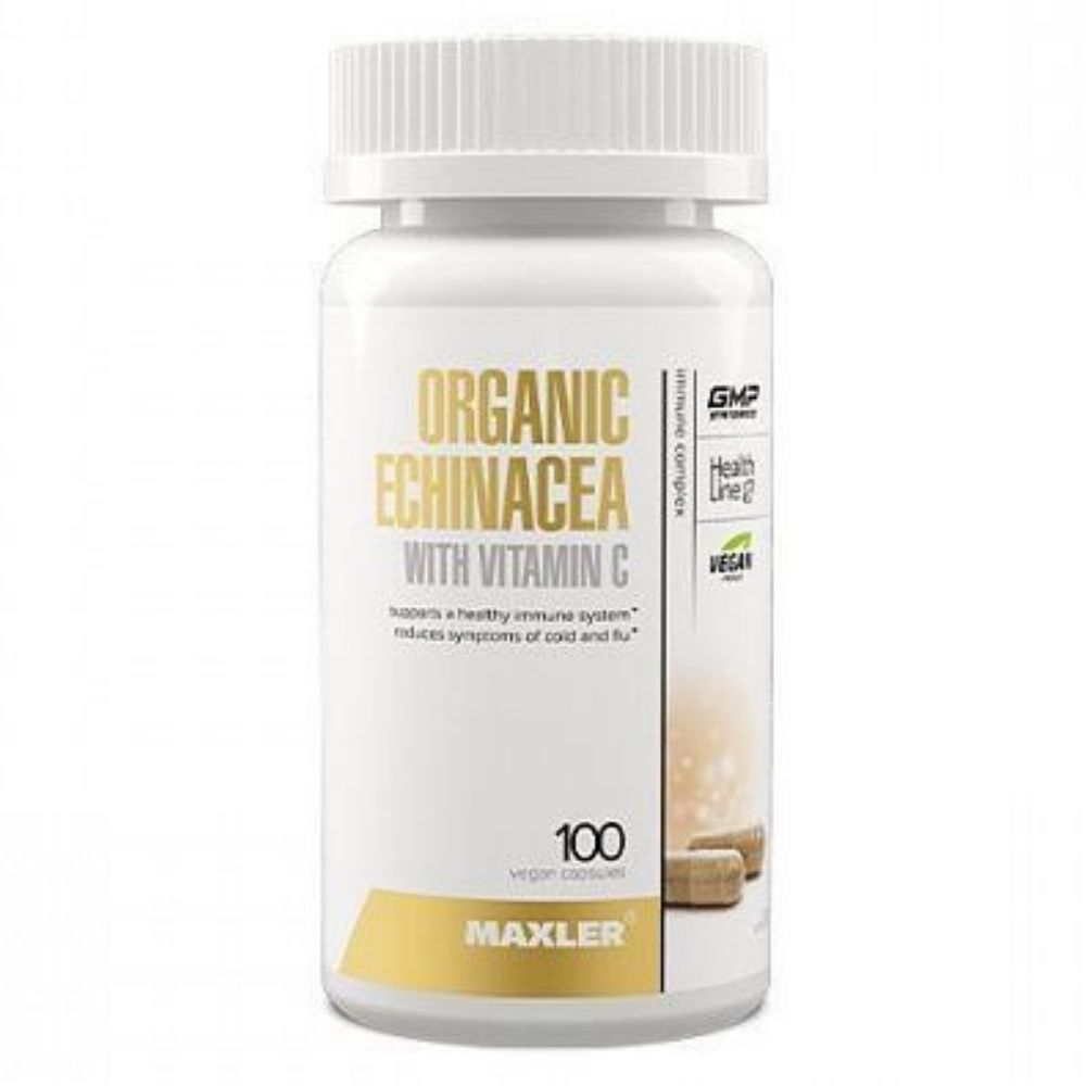 Витамины Maxler Echinacea with Vitamin C 100 caps